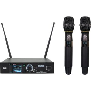 DAP-Audio EDGE EHS-2 Systeme double microphones portable sans fil - 610-670 MHz - Systemes d?emetteurs portatifs