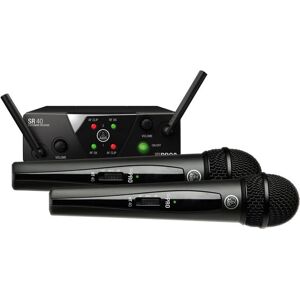 AKG WMS40 Mini Dual Vocal Set ISM - Systèmes d’émetteurs portatifs