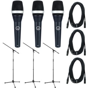 AKG D-5 Triple Bundle Noir