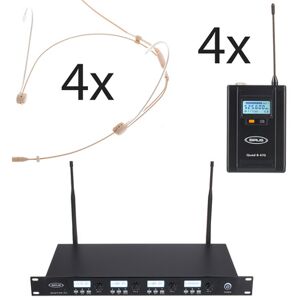 Sirus Quad R/4B 4 Headmike O 470 Set