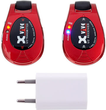 XVive Wireless System U2 Red Bundle