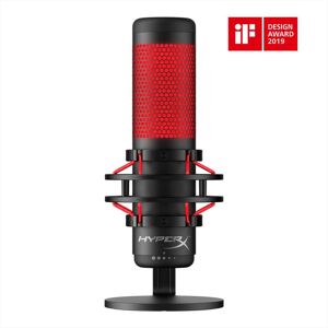 HYPERX Microfono Quadcast-red
