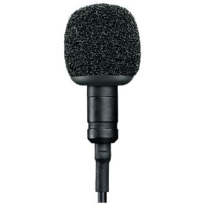 Shure MVL Nero Microfono Lavalier/Lapel (MVL-3.5MM)