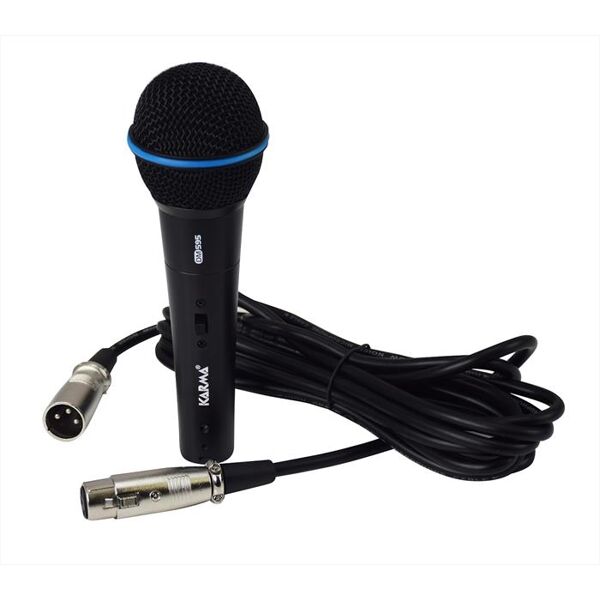 karma microfono dinamico dm 595-nero