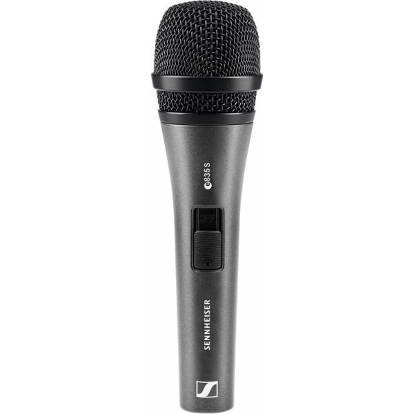 sennheiser e835s microfono dinamico senza filo colore nero - 004514 e 835 s