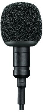 Shure MVL Nero Microfono Lavalier/Lapel (MVL-3.5MM)