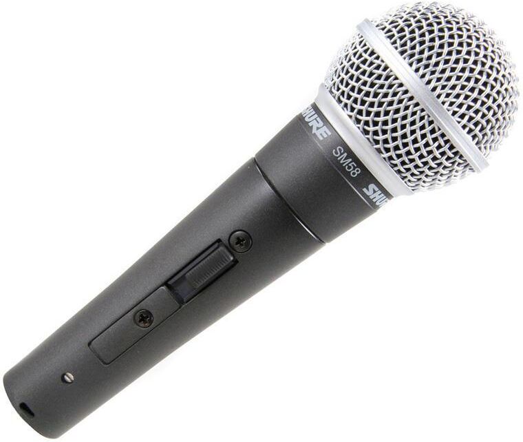 Shure SM58S Microfone Vocal Dinâmico