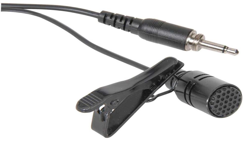 Chord Microfone Tie-clip Lavalier Para Sistemas Sem Fios