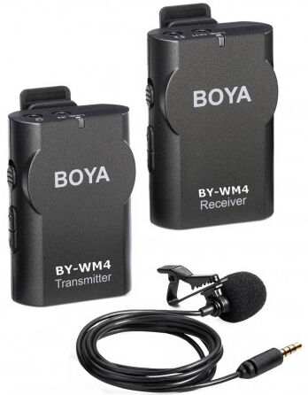 BOYA WM4 Pro K1 Sistema de Microfone Sem-fio WIFI