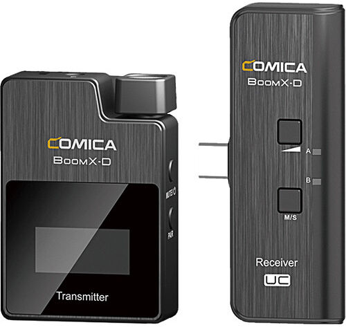 COMICA BoomX-D UC1 Microfone USB-C Transmissor/ Receptor