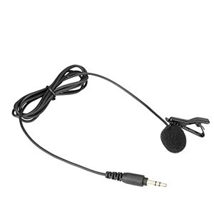 Saramonic 3.5mm Lavalier with 1.25m Cable for Wireless Systems, Portable Recorders, Cameras, Blink 500 Systems and More (SR-M1)