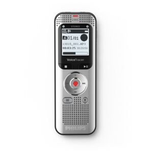 Philips Voice Tracer DVT2050/00 dittafono Flash card Argento (DVT_2050)