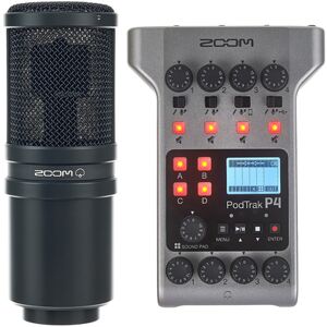 Zoom PodTrak P4 Podcast Mic Set