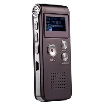 SK-012 8GB Röstinspelare USB Professionell Diktafon - Digitalt Ljud med WAV MP3