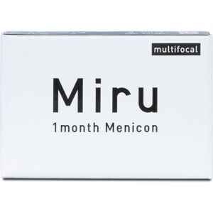 Menicon Miru 1month Multifocal (3er Packung) Monatslinsen (-9 dpt, Addition Low (0,75 - 2,25) & BC 8.6)