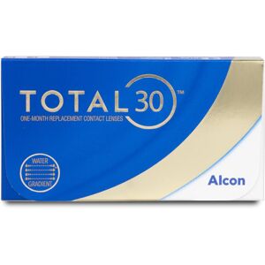 Alcon Total 30 (6er Packung) Monatslinsen (-1 dpt & BC 8.4) mit UV-Schutz