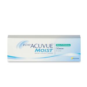 Johnson & Johnson 1-Day Acuvue Moist Multifocal (30er Packung) Tageslinsen (-9 dpt, Addition High (2,00 - 2,50) & BC 8.4) mit UV-Schutz