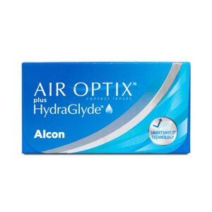 Alcon Air Optix plus HydraGlyde (6er Packung) Monatslinsen (6 dpt & BC 8.6)