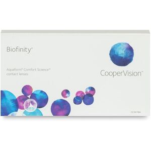 CooperVision Biofinity (3er Packung) Monatslinsen (-0.25 dpt & BC 8.6)