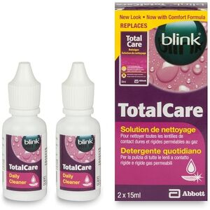 AMO Blink TotalCare Reiniger (2x15 ml) Reinigungslösung, Pflegemittel