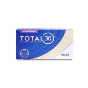 Alcon Total 30 Multifocal (6er Packung) Monatslinsen (-9.75 dpt, Addition High (2,25 - 2,50) & BC 8.4) mit UV-Schutz