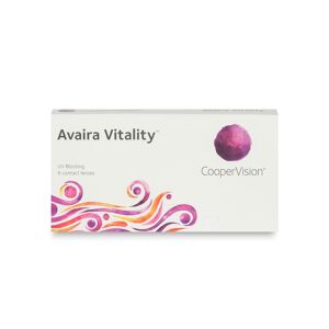 CooperVision Avaira Vitality (6er Packung) Monatslinsen (0.25 dpt & BC 8.4) mit UV-Schutz