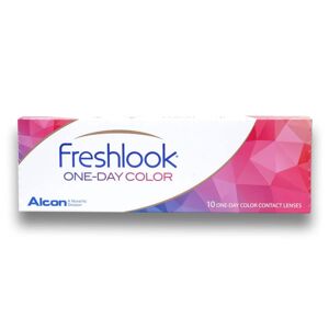 Alcon Fresh Look FreshLook One Day Color (10er Packung) Tageslinsen (-7.5 dpt & BC 8.6), Blue