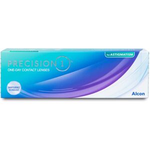 Alcon Precision 1 for Astigmatism (30er Packung) Tageslinsen (0 dpt, Zyl. -0,75, Achse 70 ° & BC 8.5) mit UV-Schutz