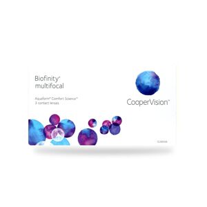 CooperVision Biofinity Multifocal D (3er Packung) Monatslinsen (0.25 dpt, Addition 1.00 & BC 8.6)