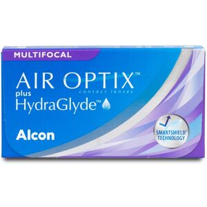 Alcon Air Optix plus HydraGlyde Multifocal (6er Packung) Monatslinsen (5.75 dpt, Addition High (2,25 - 3,00) & BC 8.6)