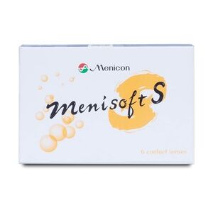 Menicon Menisoft S (6er Packung) 2-Wochen-Linsen (-9 dpt & BC 8.3)