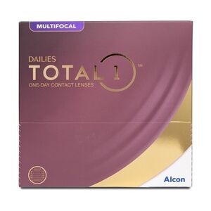 Alcon Dailies Total 1 Multifocal (90er Packung) Tageslinsen (0.75 dpt, Addition Medium (1,50 - 2,00) & BC 8.5)