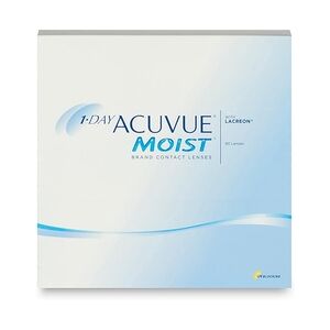 Johnson & Johnson 1-Day Acuvue Moist (90er Packung) Tageslinsen (5.5 dpt & BC 8.5) mit UV-Schutz