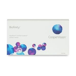 CooperVision Biofinity (3er Packung) Monatslinsen (-2.5 dpt & BC 8.6)