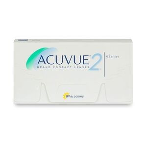 Johnson & Johnson Acuvue 2 (6er Packung) Wochenlinsen (3 dpt & BC 8.3) mit UV-Schutz