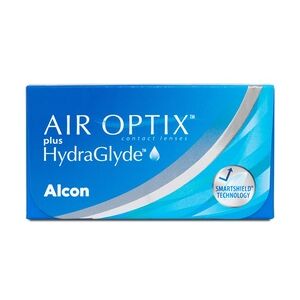 Alcon Air Optix plus HydraGlyde (3er Packung) Monatslinsen (-9 dpt & BC 8.6)