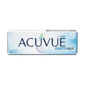 Johnson & Johnson Acuvue Oasys 1-Day Max (30er Packung) Tageslinsen (-12 dpt & BC 9) mit UV-Schutz