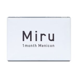 Menicon Miru 1month (3er Packung) Monatslinsen (-12 dpt & BC 8.3)