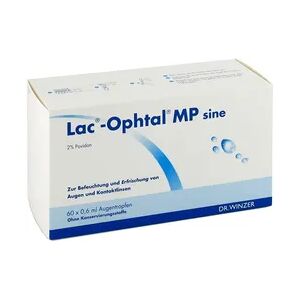 Dr. Winzer Pharma GmbH LAC OPHTAL MP sine Augentropfen 60x0.6 Milliliter