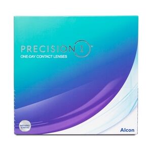 Alcon Precision 1 (90er Packung) Tageslinsen (3.75 dpt & BC 8.3) mit UV-Schutz