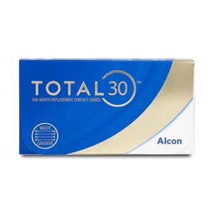 Alcon Total 30 (3er Packung) Monatslinsen (-9 dpt & BC 8.4) mit UV-Schutz