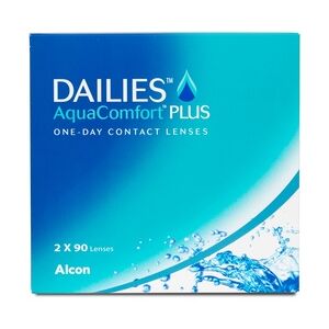 Alcon Dailies AquaComfort Plus (180er Packung) Tageslinsen (-9.5 dpt & BC 8.7)