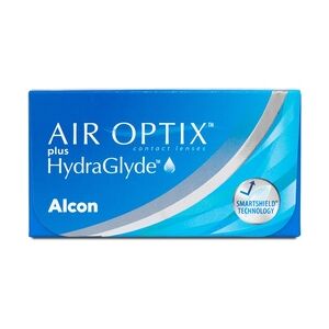 Alcon Air Optix plus HydraGlyde (3er Packung) Monatslinsen (-12 dpt & BC 8.6)