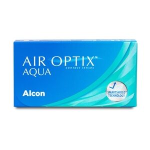 Alcon Air Optix AQUA (6er Packung) Monatslinsen (-9.5 dpt & BC 8.6)