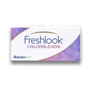Fresh Look Alcon FreshLook ColorBlends (2er Packung) Monatslinsen (-2 dpt & BC 8.6), Brown