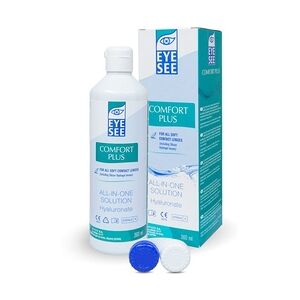 EyeSee Only One Comfort Plus (360 ml + 1 Behälter) Kombilösung, Pflegemittel