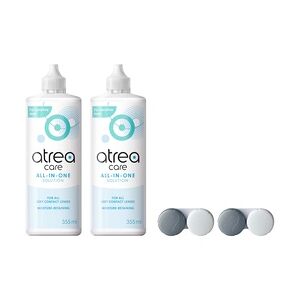 atrea care All-in-One (2 x 355 ml + 2 Behälter) Kombilösung, Pflegemittel