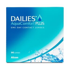 Alcon Dailies AquaComfort Plus (90er Packung) Tageslinsen (-12 dpt & BC 8.7)