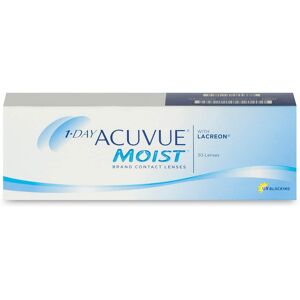 Johnson & Johnson 1-Day Acuvue Moist (30er Packung) Tageslinsen (0.5 dpt & BC 8.5) mit UV-Schutz