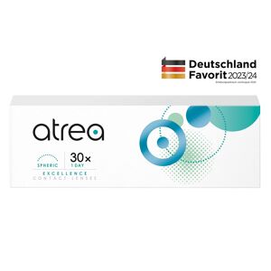 atrea excellence 1 day spheric (30er Packung) Tageslinsen (-0.75 dpt & BC 8.4) mit UV-Schutz